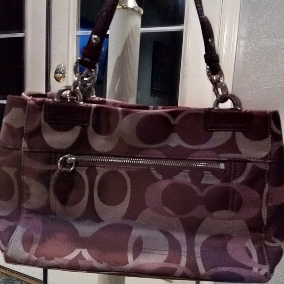 ***Sold*""Coach Purse - Picture 3 of 8